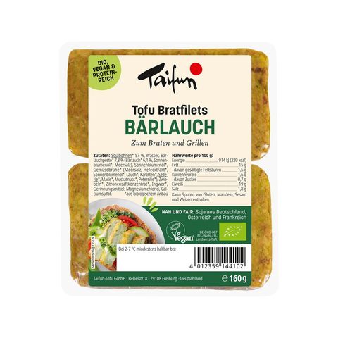 Bratfilets Bärlauch, EU Bio