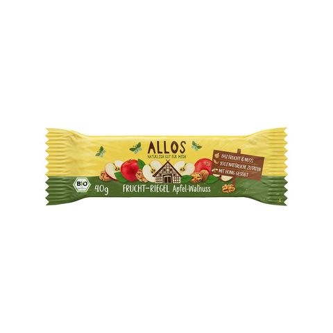 Fruchtschnitte Apfel-Walnuss, EU Bio