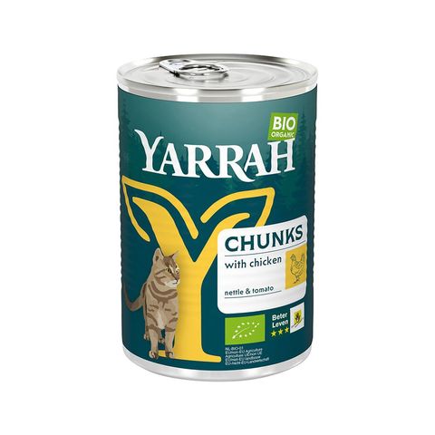 Katzenfutter Chunks Huhn, EU Bio