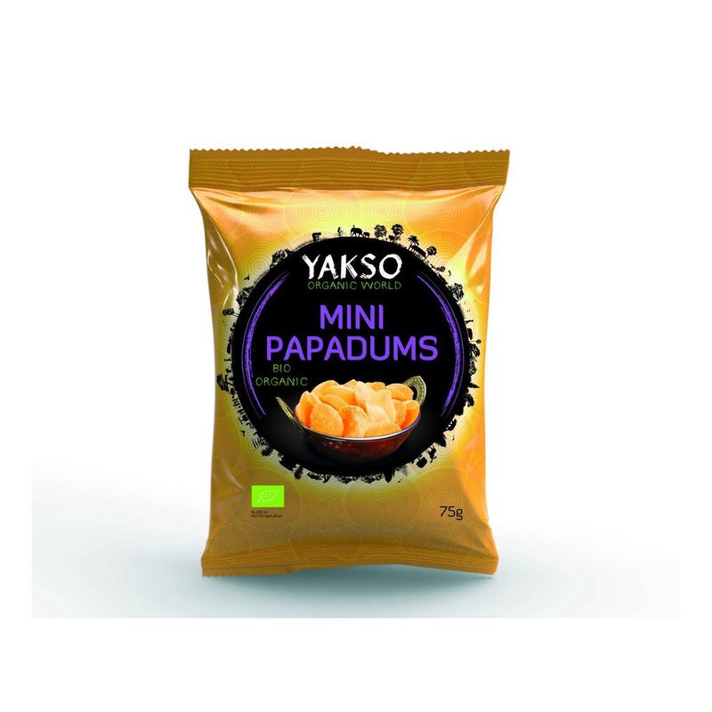 Mini Papadums, EU Bio
