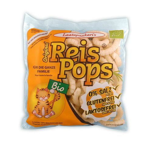 Reis Pops glutenfrei, EU Bio