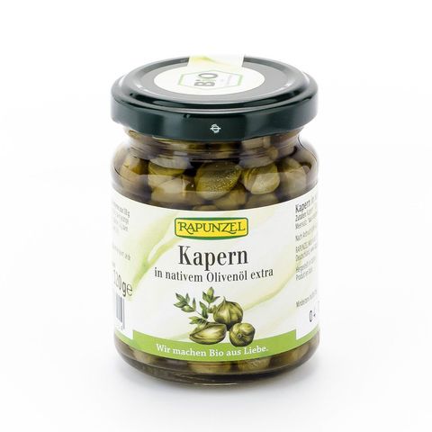 Kapern in Olivenöl, EU Bio