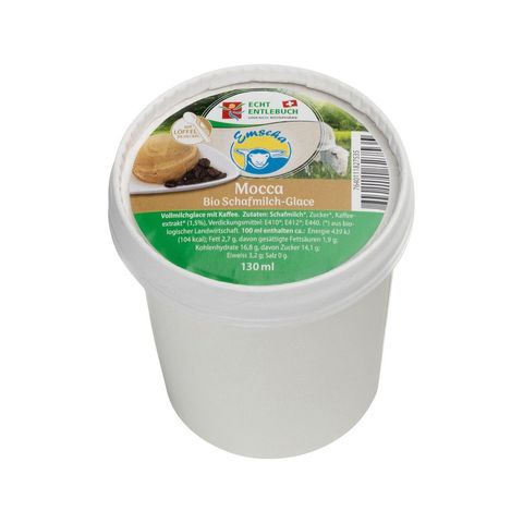 Schafmilch-Glacé Schokolade, Schweizer Bio-Verordnung