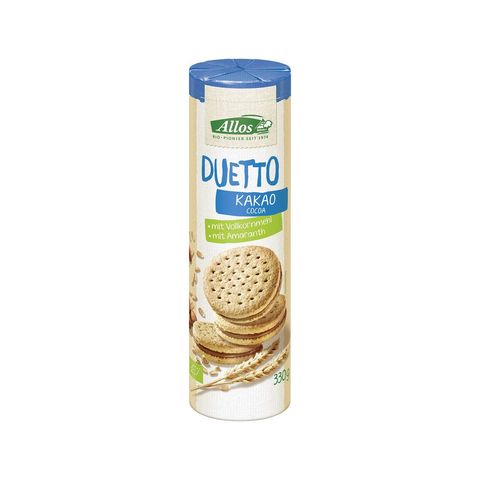 Duetto - Doppelkeks mit Kakaocremefüllung, EU Bio