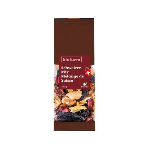 Trockenfrüchte- & Nussmischung, Schweizer-Mix, Bio Knospe Schweiz