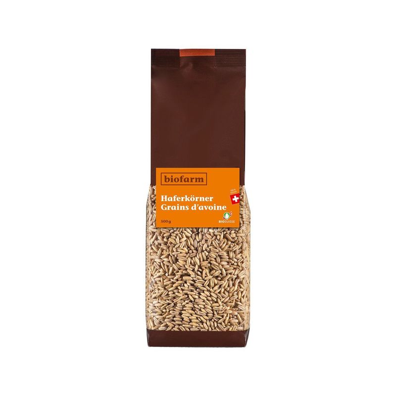 Haferkörner, Bio Knospe Schweiz