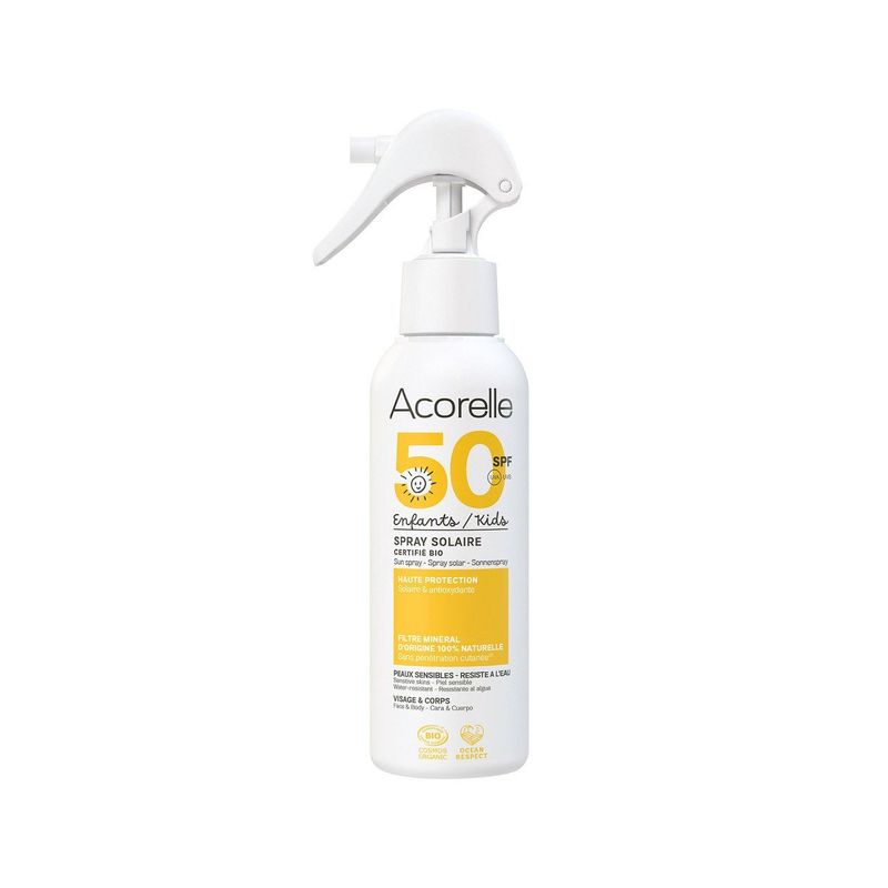 Sonnenspray Kinder SPF50, Cosmetique Bio - COSMOS ORGANIC