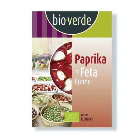 Kirsch-Paprika mit Feta-Creme, EU Bio