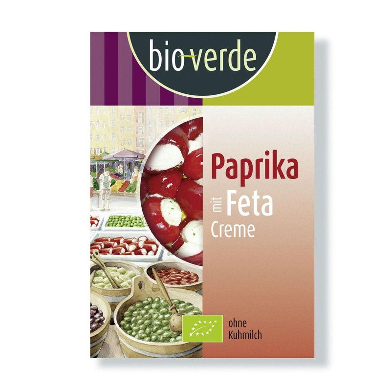 Kirsch-Paprika mit Feta-Creme, EU Bio