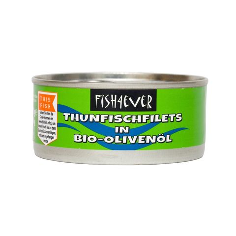 Thunfischfilets in Olivenöl, Naturland
