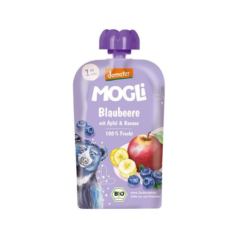 Quetschie Blaubeere mit Apfel & Banane, Demeter