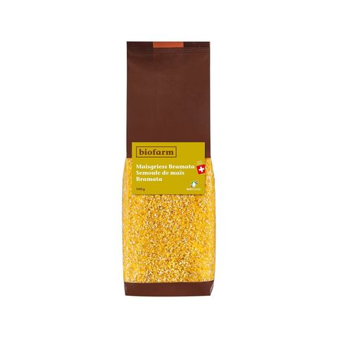 Maisgriess Bramata, Bio Knospe Schweiz