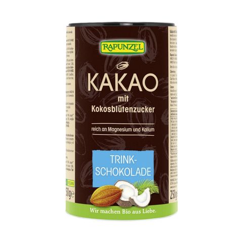 Kakao mit Kokosblütenzucker, EU Bio