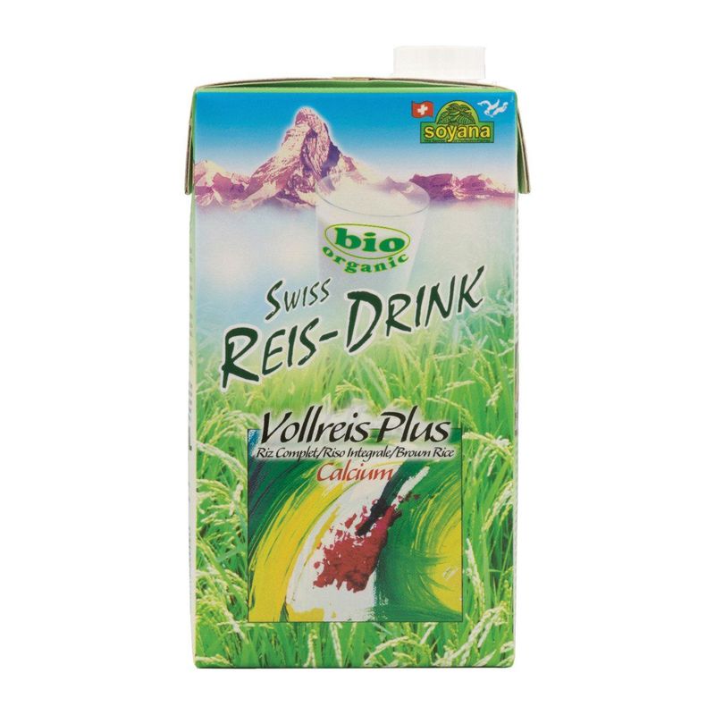 Swiss Reis Drink Vollreis Plus Calzium, Schweizer Bio-Verordnung