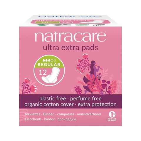 Damenbinden mit Flügeln ultra extra normal, Nordic Ecolabel