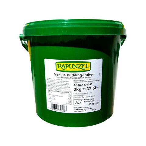Vanillecrèmepulver, EU Bio