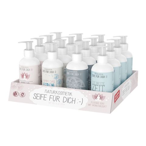 Display Theke Seife 'Nimm dir Zeit', NaTrue