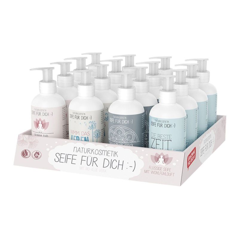 Display Theke Seife 'Nimm dir Zeit', NaTrue