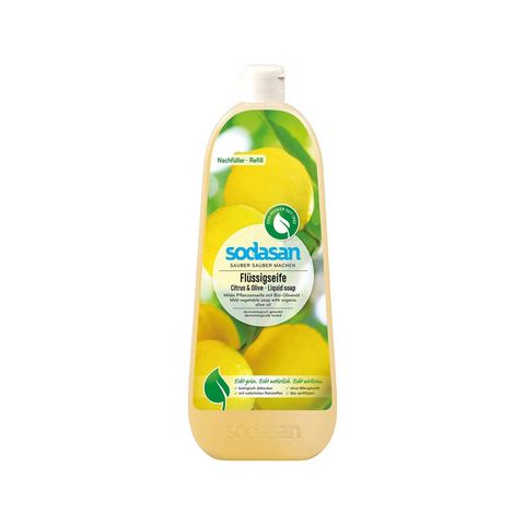 Flüssigseife Citrus & Olive Nachfüller, Natural Cosmetic Standard - Organic