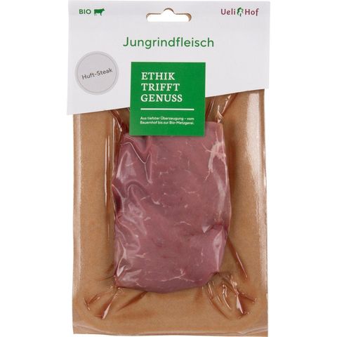 Jungrindshuftsteak, Bio Knospe Schweiz