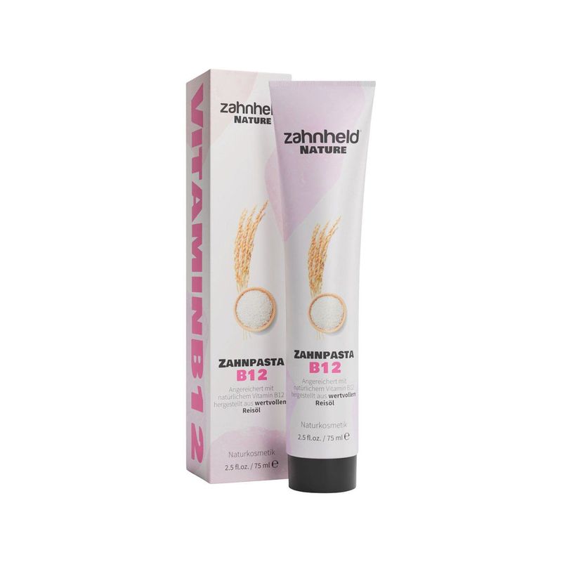 Zahnpasta B12 fluoridfrei, Natural Cosmetic