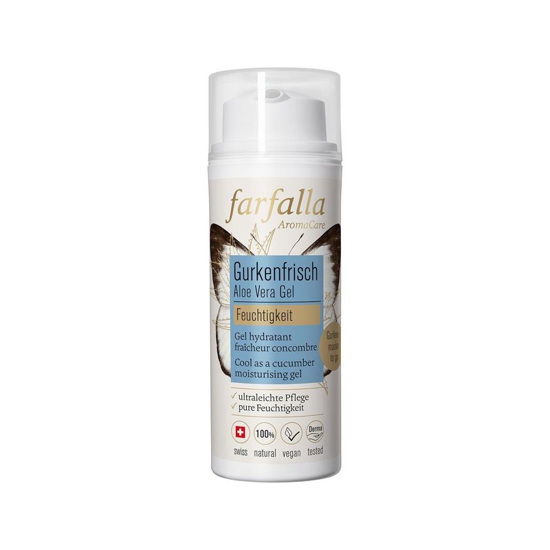 Aloe Vera Gurkenfrisches Feuchtigkeitsgel, NaTrue