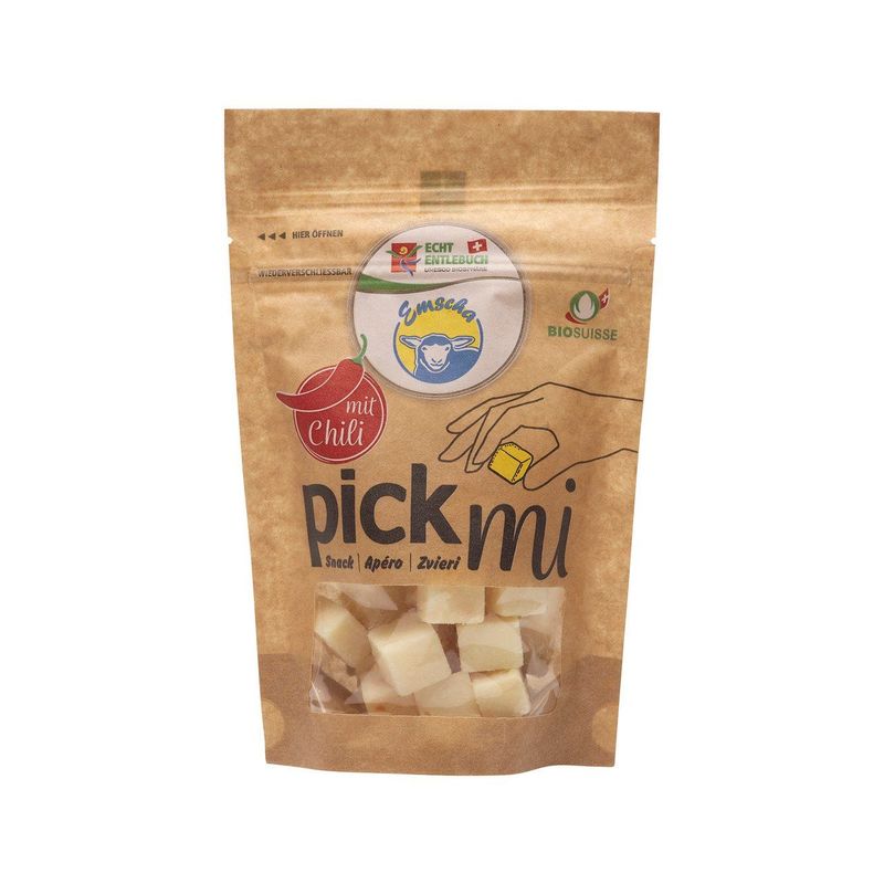 Pickmi Snack mit Chili, Bio Knospe Schweiz