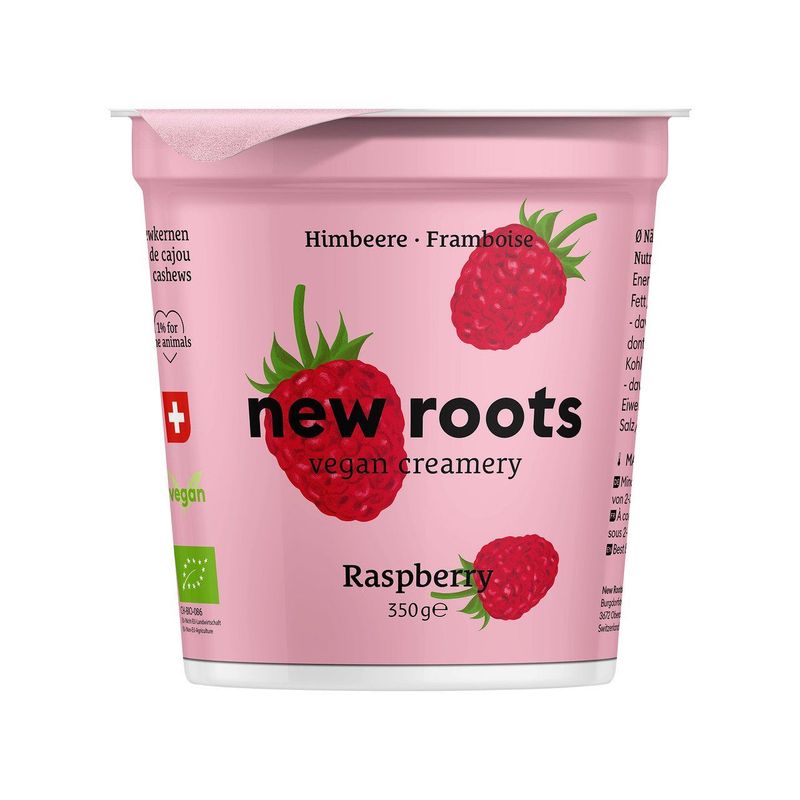 Raspberry Alternative zu Jogurt, Schweizer Bio-Verordnung
