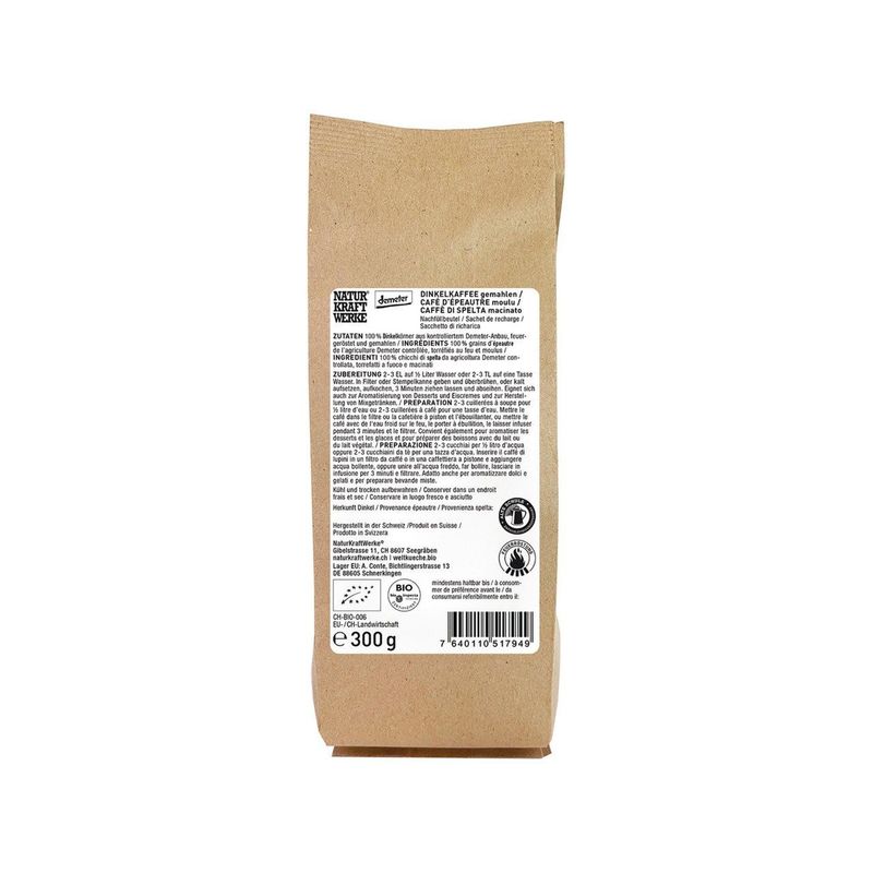 Dinkelkaffee, Demeter