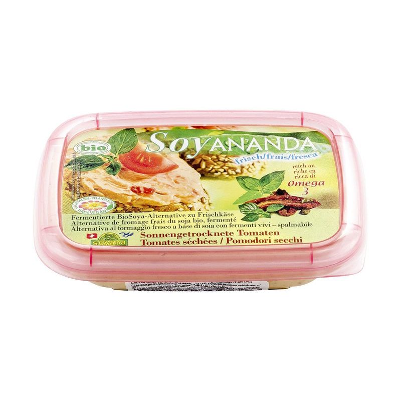 Soyananda Sonnengetrocknete Tomaten Altern. zu Frischkäse, Schweizer Bio-Verordnung