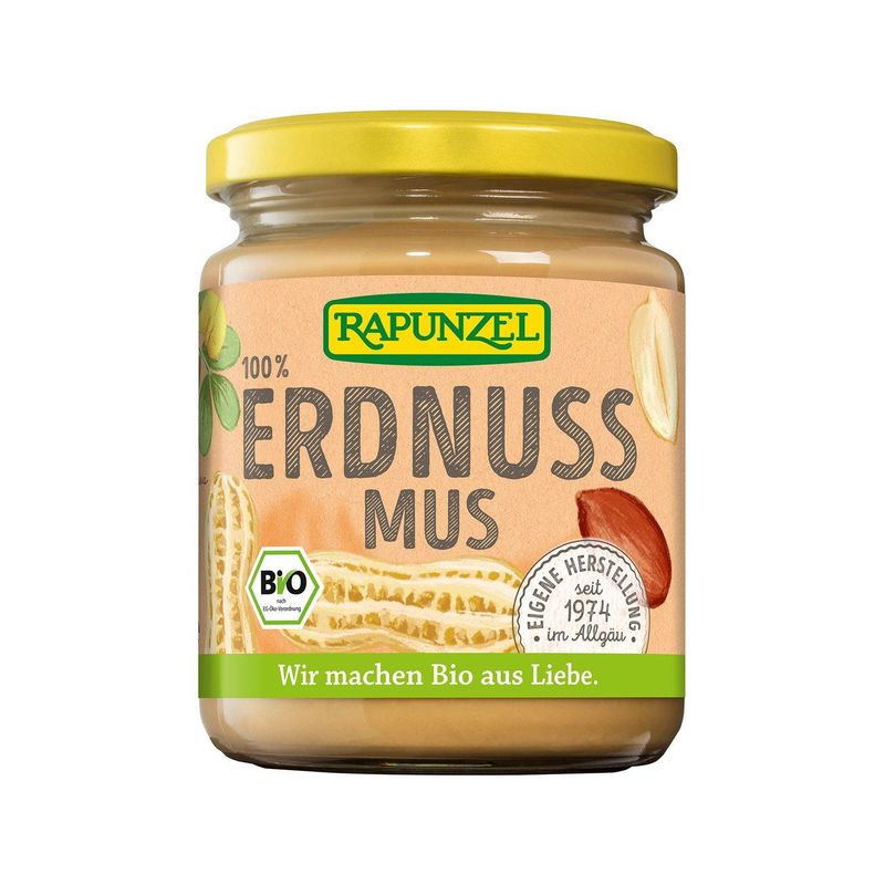 Erdnussmus fein, EU Bio