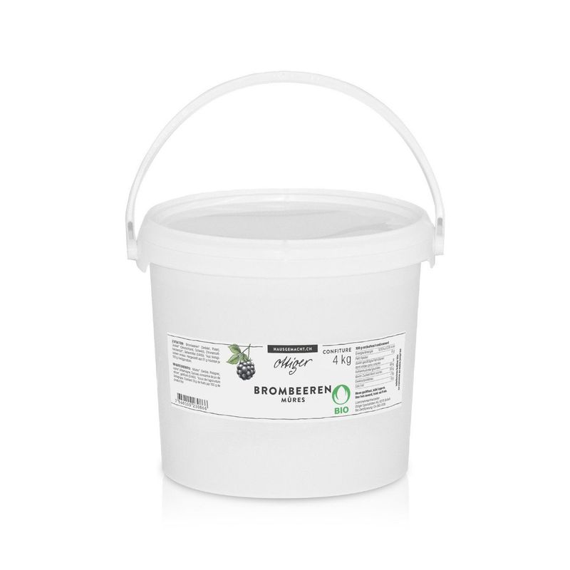 Konfitüre Brombeer, Bio Knospe