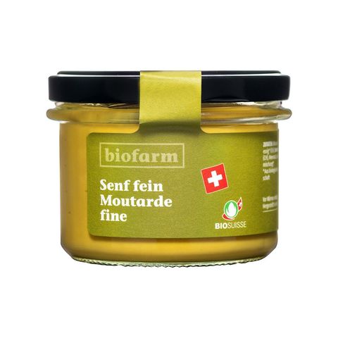 Senf fein, Bio Knospe Schweiz