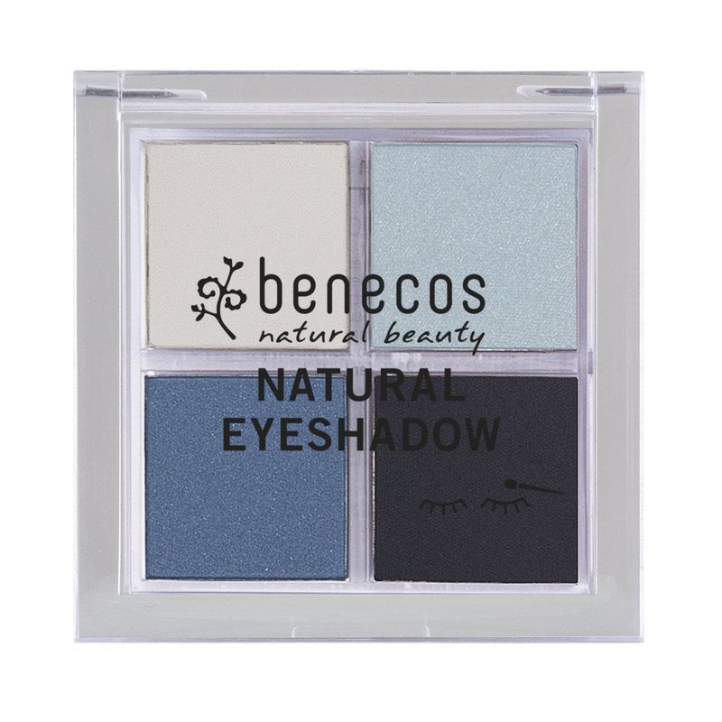 Quattro Eyeshadow true blue, Kontrollierte Naturkosmetik