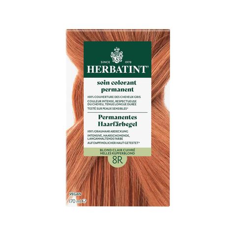 Haarfärbegel 8R Helles Kupferblond, ohne Zertifizierung