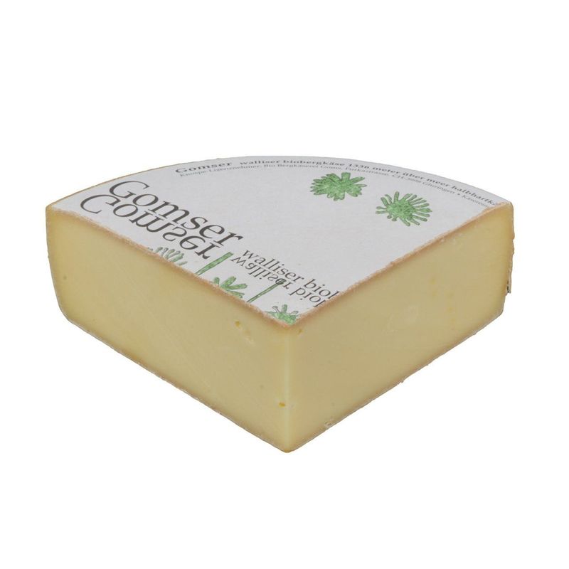 Gomser Bergkäse, Bio Knospe Schweiz