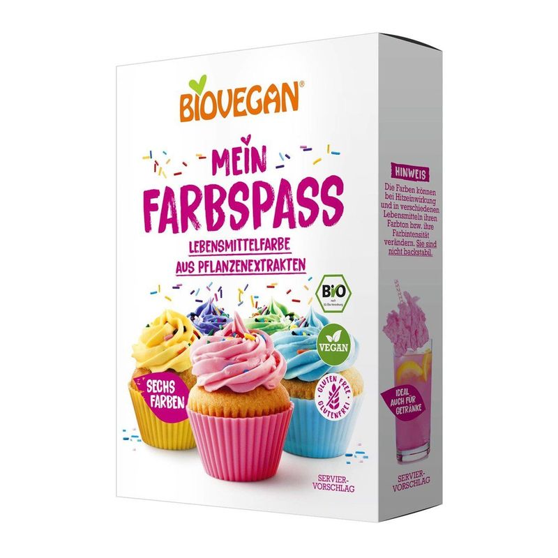 Farbspass - färbende Lebensmittel, EU Bio