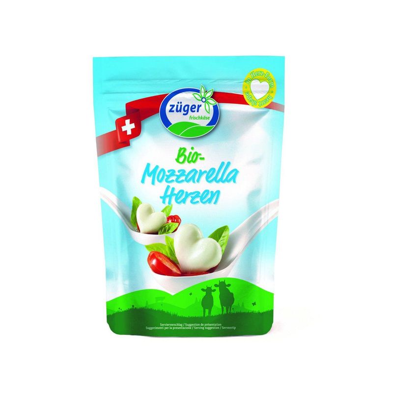 Mozzarella Herzen, Schweizer Bio-Verordnung
