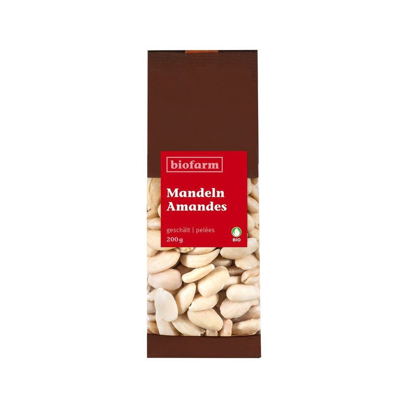 Mandeln geschält, Bio Knospe