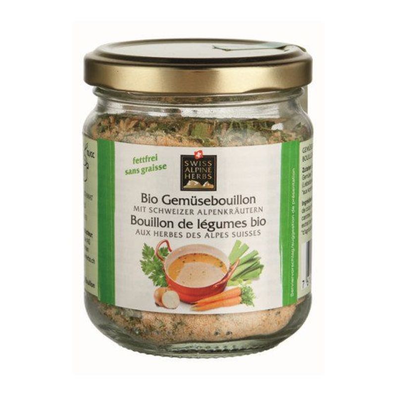 Gemüsebouillon, Schweizer Bio-Verordnung