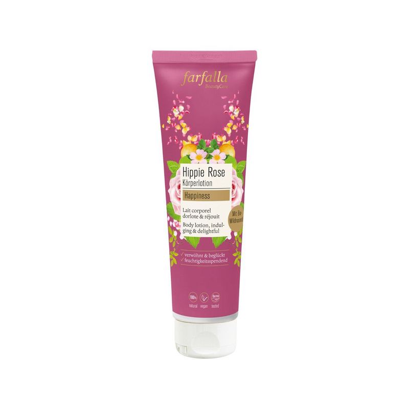 Hippie Rose Happiness Körperlotion, NaTrue