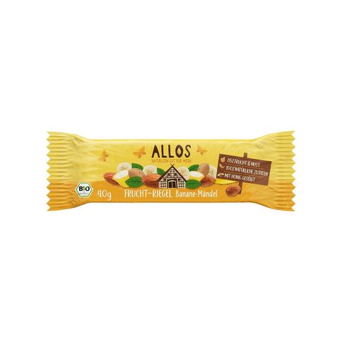 Fruchtschnitte Banane-Mandel, EU Bio