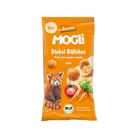 Dinkel Bällchen Tomate und Karotte, Demeter