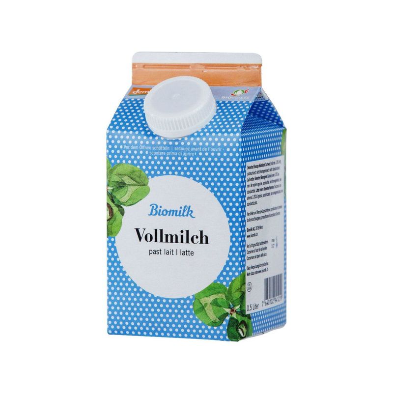 Vollmilch past., Bio Knospe Schweiz / Demeter