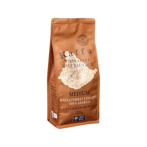 Wildkaffee Kaffa Medium gemahlen, EU Bio / FLO-Fairtrade