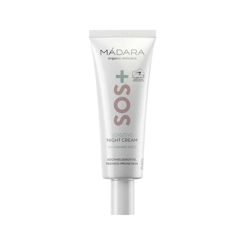 SOS+ SENSITIVE Night cream, Ecocert COSMOS ORGANIC