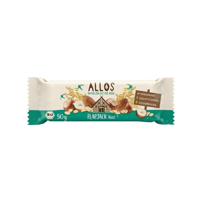 Hafer Flapjack Nuss, EU Bio