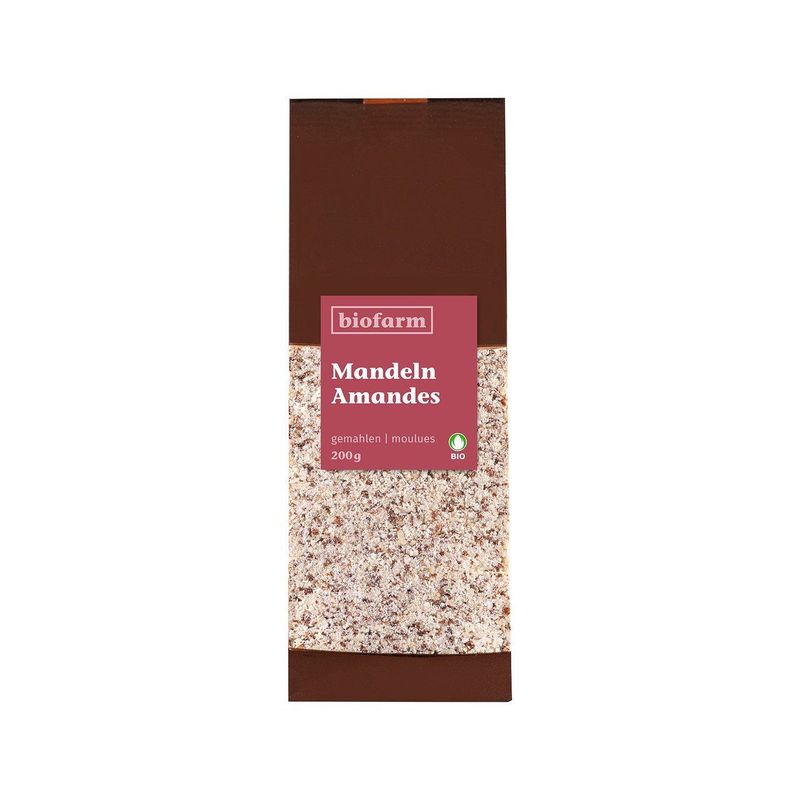 Mandeln gemahlen, Bio Knospe