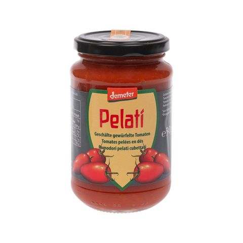 Pelati - Geschälte gewürfelte Tomaten, Demeter