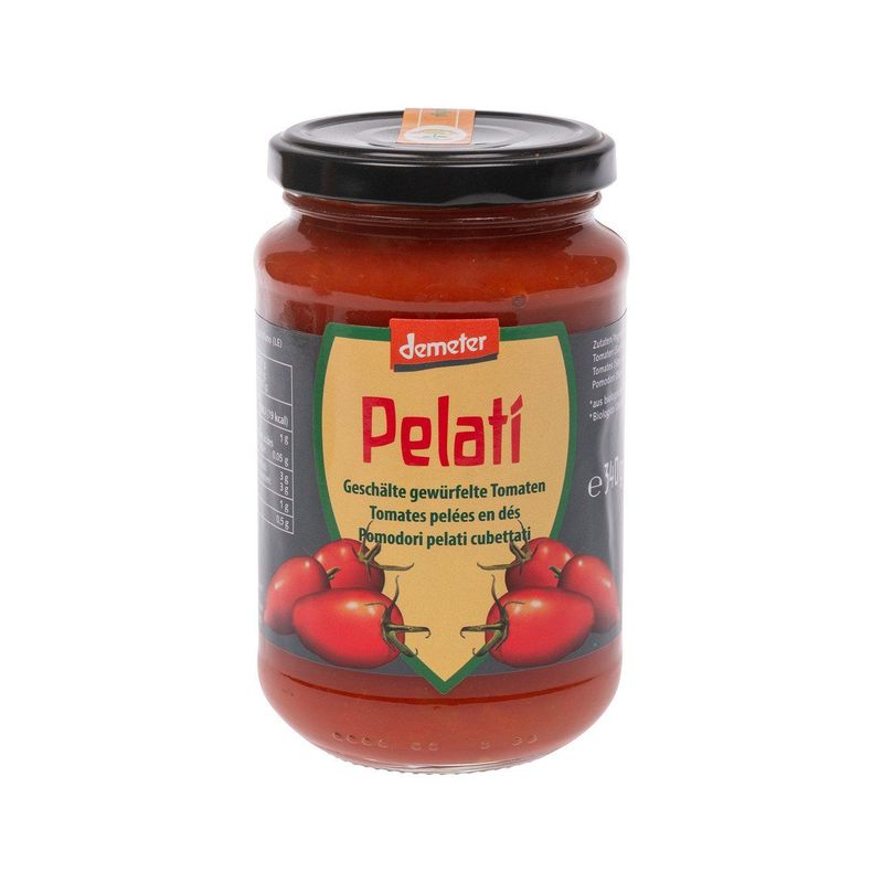 Pelati - Geschälte gewürfelte Tomaten, Demeter